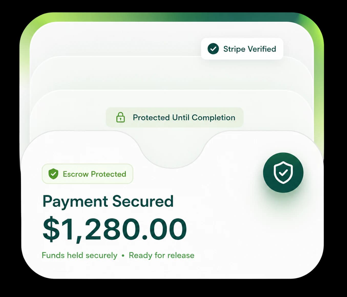 Fixes secure escrow payment confirmation