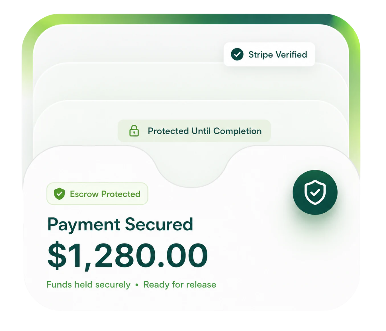 Fixes secure escrow payment confirmation