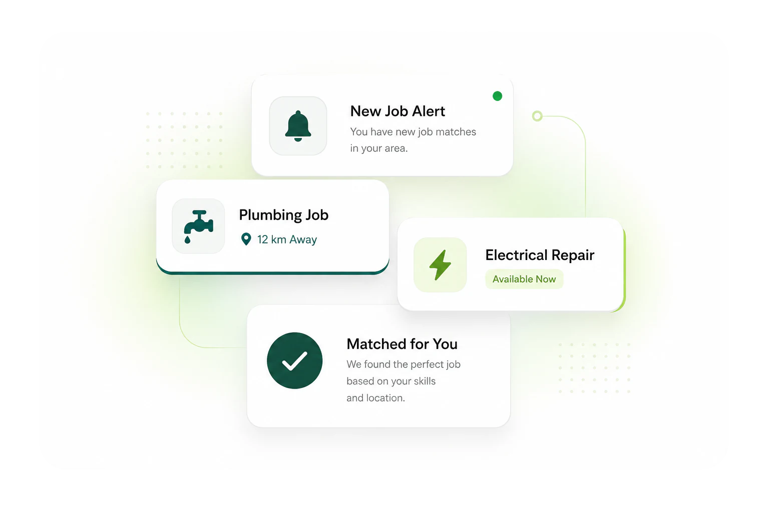 Fixes smart job matching interface